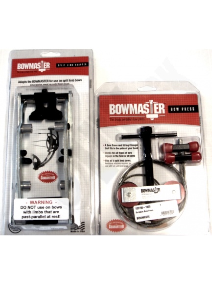 4.6. BOWMASTER servisný  prenosný lis pre kladkové luky + adaptér (7037)