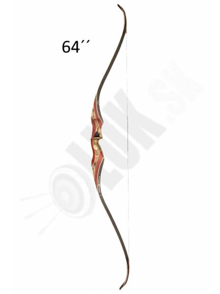 1.8.2. Tradičný luk loveckého typu z jedného kusu oak ridge Pronghorn 64´´ aj pre strelcov s dlhým náťahom